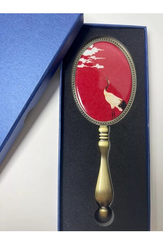 Mama Karma Hediye Saplı Ayna 226723523 Altın Rengi