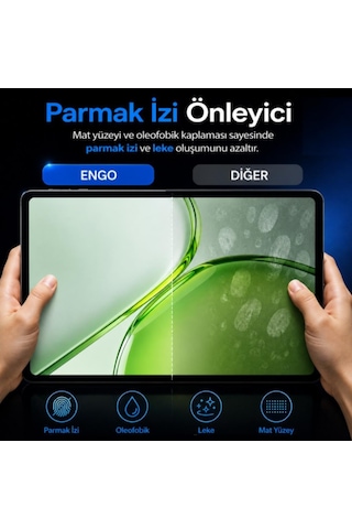 Honor Pad X9b Max İle Uyumlu Mat Ekran Koruyucu 13 İnç Parmak İzi Bırakmayan Yansıma Ve Parlama Önleyici Koruma, 9h Kırılmaz Esnek Nano Cam