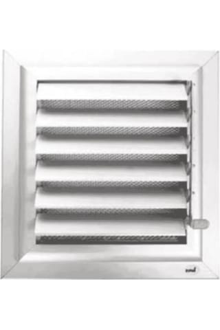 Made 40x50 Cm Banyo Wc Havalandırma Menfezi Panjur Krom