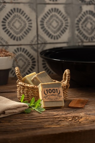 1001 Çiftliği El Yapımı Doğal Naneli Sabun