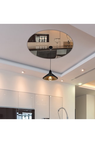 Ayna Avize Göbeği | Bronz Ayna | Çap50Cm