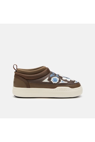 Sneaker Günlük Kadın 80d2470030-mh07 Moon Boot Park Soft Flower Brown/elephant Grey Brown/elephant Grey Kahverengi - Gri