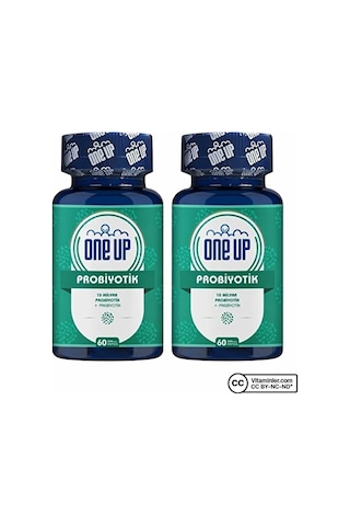 One Up Probiyotik Prebiyotik 60 Kapsül 2 Adet