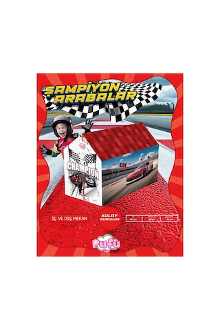 Pufu Toys Şampiyon Arabalar Çadır 04042 Çok Renkli