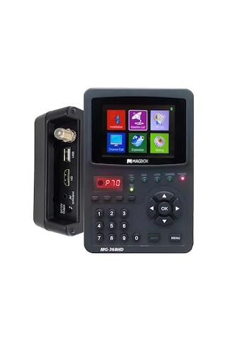 Mg-368hd 3.5 İnç Full Hd Lcd Ekranlı Görüntülü Dijital Uydu Yön B