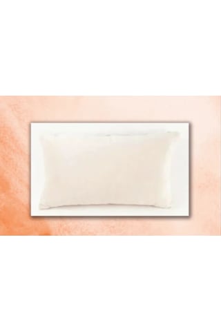 10 'lu Naturel Ham Keten Punch Için Işlemelik Kırlent Kılıfı & Punch Işlemeye Uygun Kırlent Kılıfı Beyaz