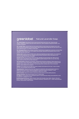 Greenlabel Lavanta Sabunu 120 Gr