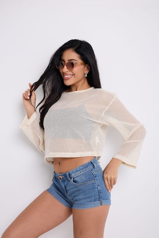 Uzun Kollu File Crop Ekru