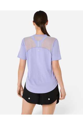 Asics Road Fade Ss Top Kadın Mor Kısa Kollu Tshirt 2012d420-500