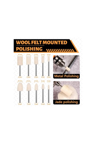 Padalink 58 Parça Mini Polisaj Seti - Saat, Mücevher Ve Elektronik Ekipmanlar İçin Profesyonel Parlatma Aleti