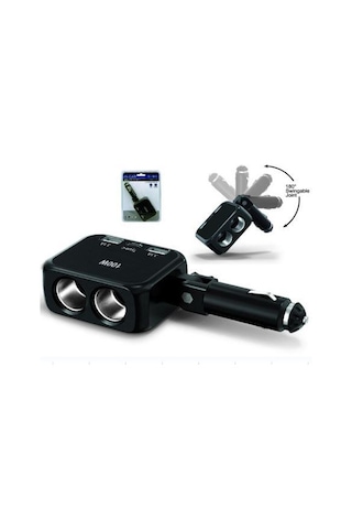 Ayt Olesson 1655 12-24v Çiftli Type-c Çift Usbli 100w Araç Oto Tır Çakmak Çoklayıcı Çakmaklık Çoğaltıcı