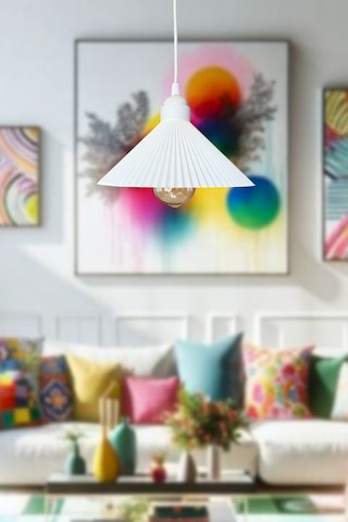 Salon Avize,mutfak Avize,14 Farklı Renk Yatak Odası Avize,pinterest Avize, Bohem Avize E27 Duy Beyaz