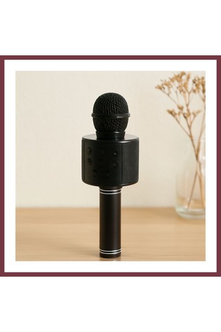 Storeşahin Kablosuz Karaoke Mikrofon Hoparlör Usb/tf/aux, 800mah Shn0720