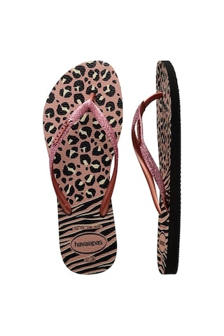 Havaianas Slım Anımals Mıx Parmak Arası Terlik 4147964 1924 Siyah