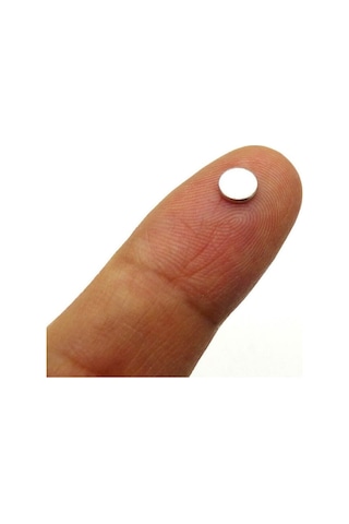 40 Adet 5x1 Yuvarlak Mini Neodyum Mıknatıs Magnet - D5x1mm