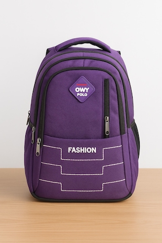Owyon Polo Fashion Okul Sırt Çantası Yeni Sezon -mor
