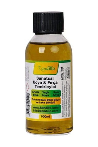 Sanatsal Boya Ve Fırça Temizleyici Sıvı 100 Ml. Artist Brush Clea