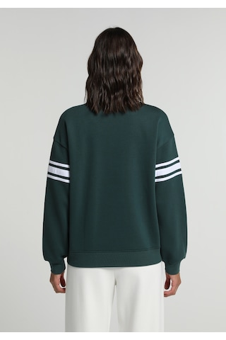 Colin's Colins Regular Fit Yuvarlak Yaka Baskılı Kadın Yeşil Sweatshirt Cl1083266 Q1.v2 Duc Duckgreen