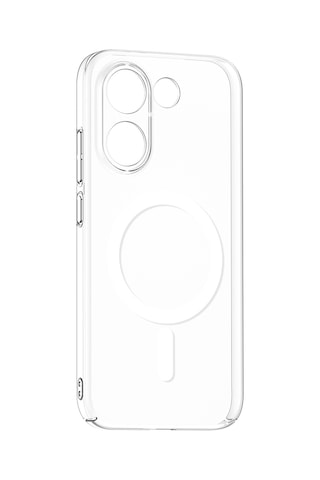 Xiaomi Poco X8 Pro Kamera Korumalı M-safe Şarj Özellikli Şeffaf Zore London Sert Pc Kapak