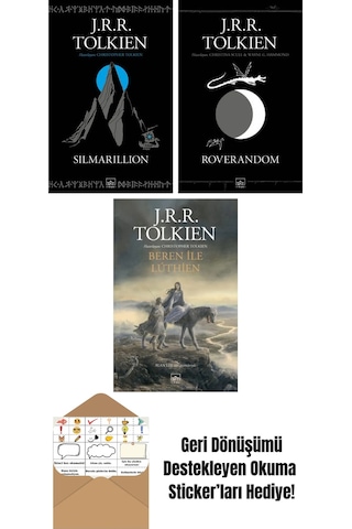 Silmarillion + Roverandom Siyah Kapak + Beren İle Luthien