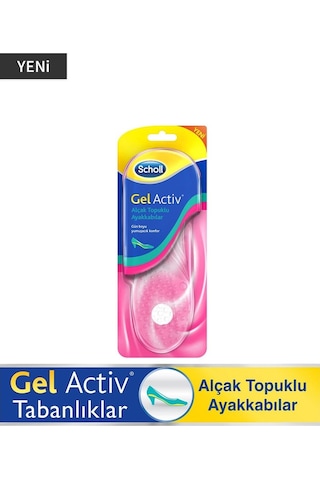 Scholl Gel Activ Alçak Topuklu Ayakkabılar İçin Tabanlık