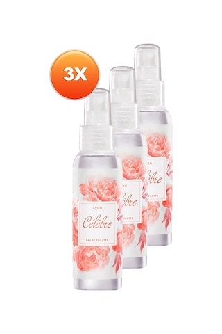 Avon Celebre Kadın Vücut Spreyi EDT 100 ML x 3