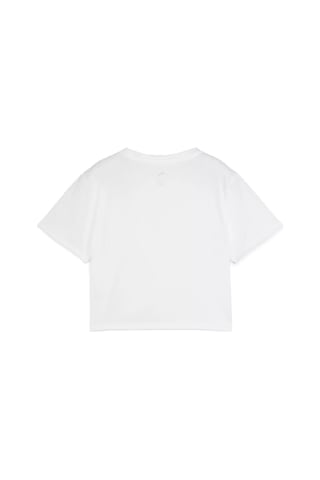 Puma Tad Essential Baby Kadın Beyaz Koşu Tişört 28637 Beyaz