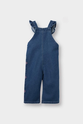 Defacto Kız Bebek Nakışlı Jean Tulum G3103a525aunm28 Mavi