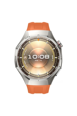 Huawei Watch Gt6 Pro 46mm İle Tam Uyumlu Kordon Metal Tokalı Yumuşak Silikon Kordon Kayış