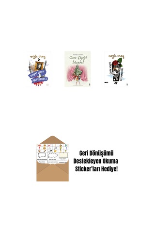 Hayatımın Müsveddesi + Gece Çiçeği İstanbul + Sinek Valesi Nizamettin + Okuma Sticker'ları
