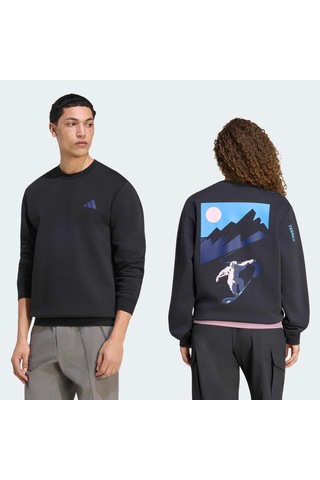Adidas Terrex Snow Sport Siyah Sweatshirt Ks2510