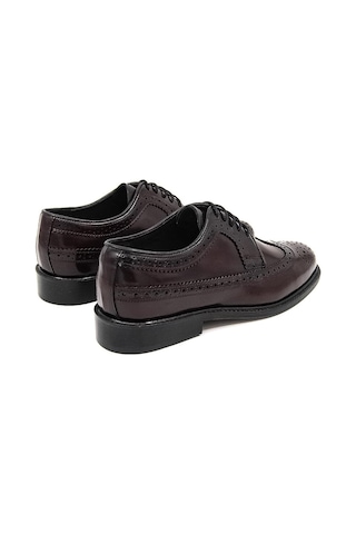 Danacı Kösele 906 Erkek Klasik Ayakkabı - Bordo Bordo