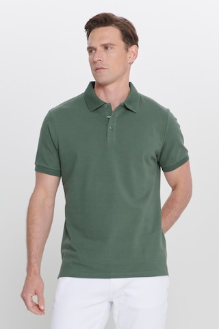 AC&Co / Altınyıldız Classics Altinyildiz Classics Erkek Haki Slim Fit Dar Kesim Polo Yaka %100 Pamuk Kısa Kollu Tişört 4A4820200001HAKS Haki