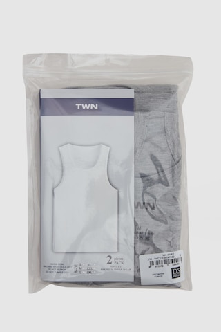 Twn Gri Standart Fit Nefes Alabilen Teri Emen 6'lı Atlet 1hc12ortatl06 Gri