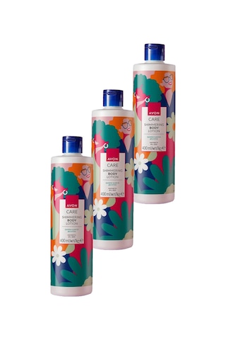 Avon Care Shimmering Gliserin İçeren Yasemin Kokulu Vücut Losyonu 3 x 400 ML