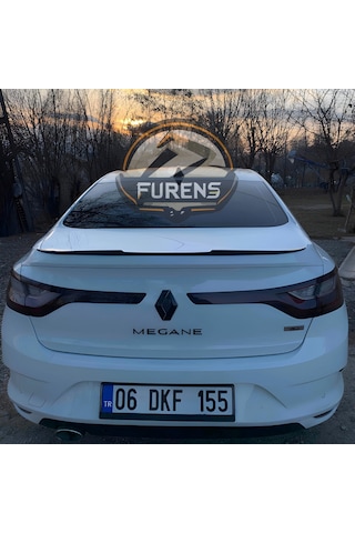 Renault Megane 4 Piano Black Yarasa Tip Bagaj Çıtası Spoıler 2016 - 2021 Furens