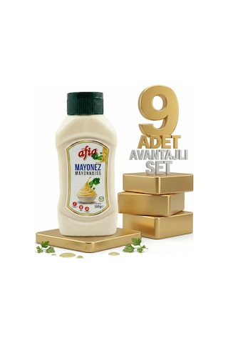 Afia Mayonez 9x500 Gr