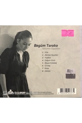 Plak Değildir Cd Dir Cd Begüm Tarako Aklımın Oyunları İmzalı Cd
