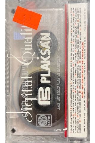 Plak Değildir Kaset Tir Gönül Şarkılarımız 4 Açılmamış Jelatini