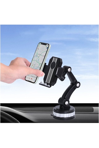 Araç İçi Telefon Tutucu Ayarlanabilir Uzayabilen Araba
