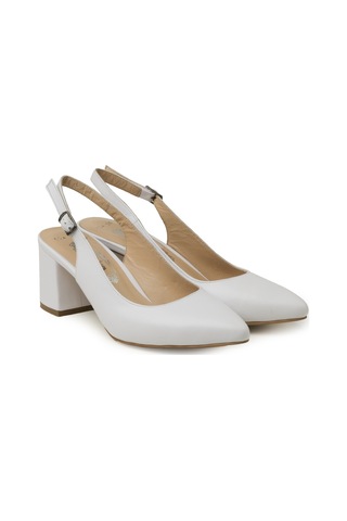 Sandalet Kadın Rc-4008 Deriden Beyaz