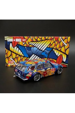 Kaido House Mini Gt Datsun Kaido 510 Wagon Koi Wagon V1- Blue 1/64 248 2026
