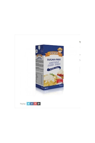 Vizyon Sıvı Krem Şanti 1000 gr Şekersiz