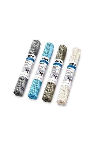 İbico İ13-002 Halı Kaydırmaz Mat Ve Raf Örtüsü 60x90cm Mix Renkli - 12'li Paket Diğer