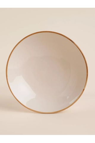 Sl Home Leggero Çorba Tabağı Seti 2 Adet, 750 Ml, Çap 19 Cm 200580839 Bej