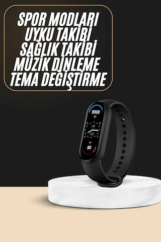 Mey İthalat Akıllı Bileklik Android Ve İos Uyumlu Bildirim Ve Çağrı Görme Spor Takibi