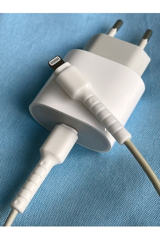 Kablo Koruyucu, Bükülmez Sert Koruyucu Kılıf 11 12 13 13 Pro 13 Promax 14 14 Pro 14 Plus 14 Promax İ