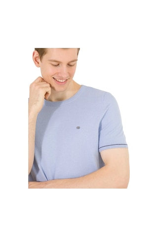 U.S. Polo Assn. Erkek Triko T-shirt Mavi