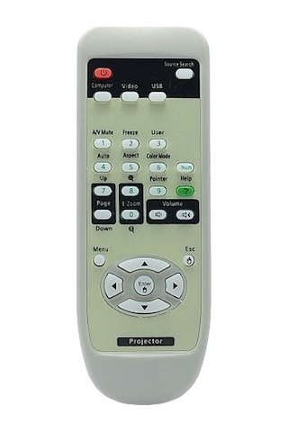 Epson Projeksiyon Projektör Uzaktan Kumanda Emp-S3 Emp-S3 X3 S4 E