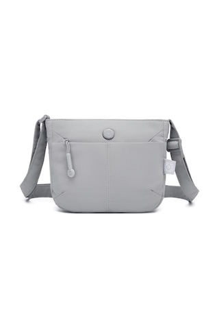 Smart Bags Mikro Poly Kumaş Postacı Kadın Çantası 3340 Gri